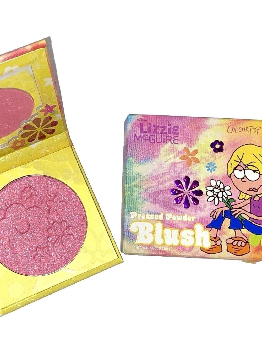 ColourPop Lizzie McGuire Shimmery Pink Pressed Blush